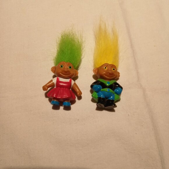Vintage Soma Trolls 1.5" Tall - Picture 1 of 7